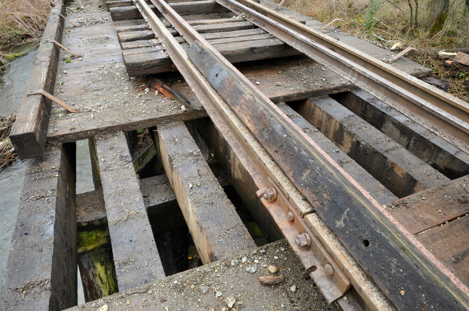 Northwest Railway Museum Blog Bridge repairs