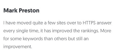 HTTPS as a Ranking Factor