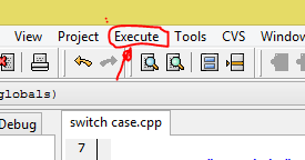 Contoh Program Sederhana Switch Case pada C++ ~ Ana-ana Bae Sung