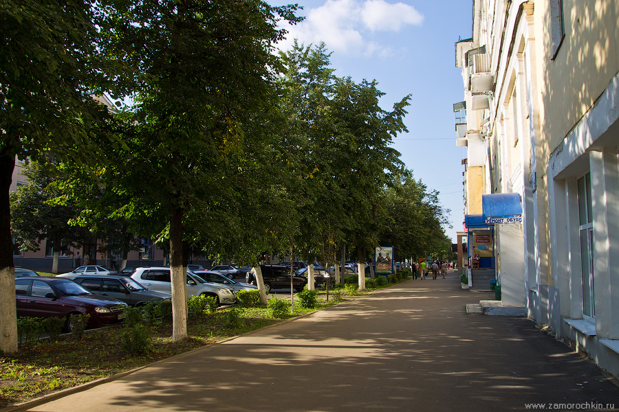 Саранск, проспект Ленина, 1, тенистая аллея