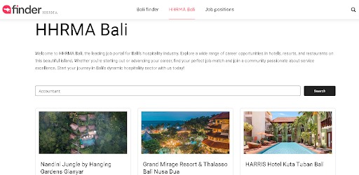 HHRMA Bali Platform Lowongan Kerja Perhotelan