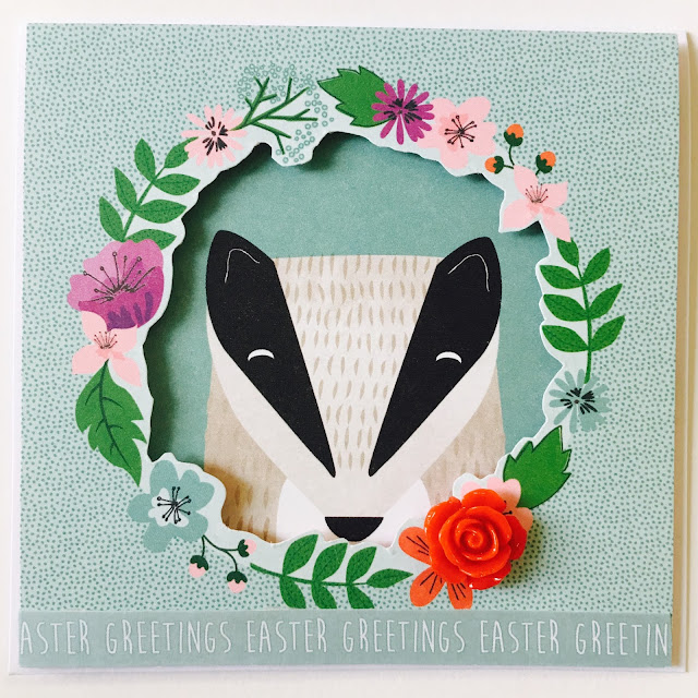 Easter Card by Angela Tombari for I need confetti blog