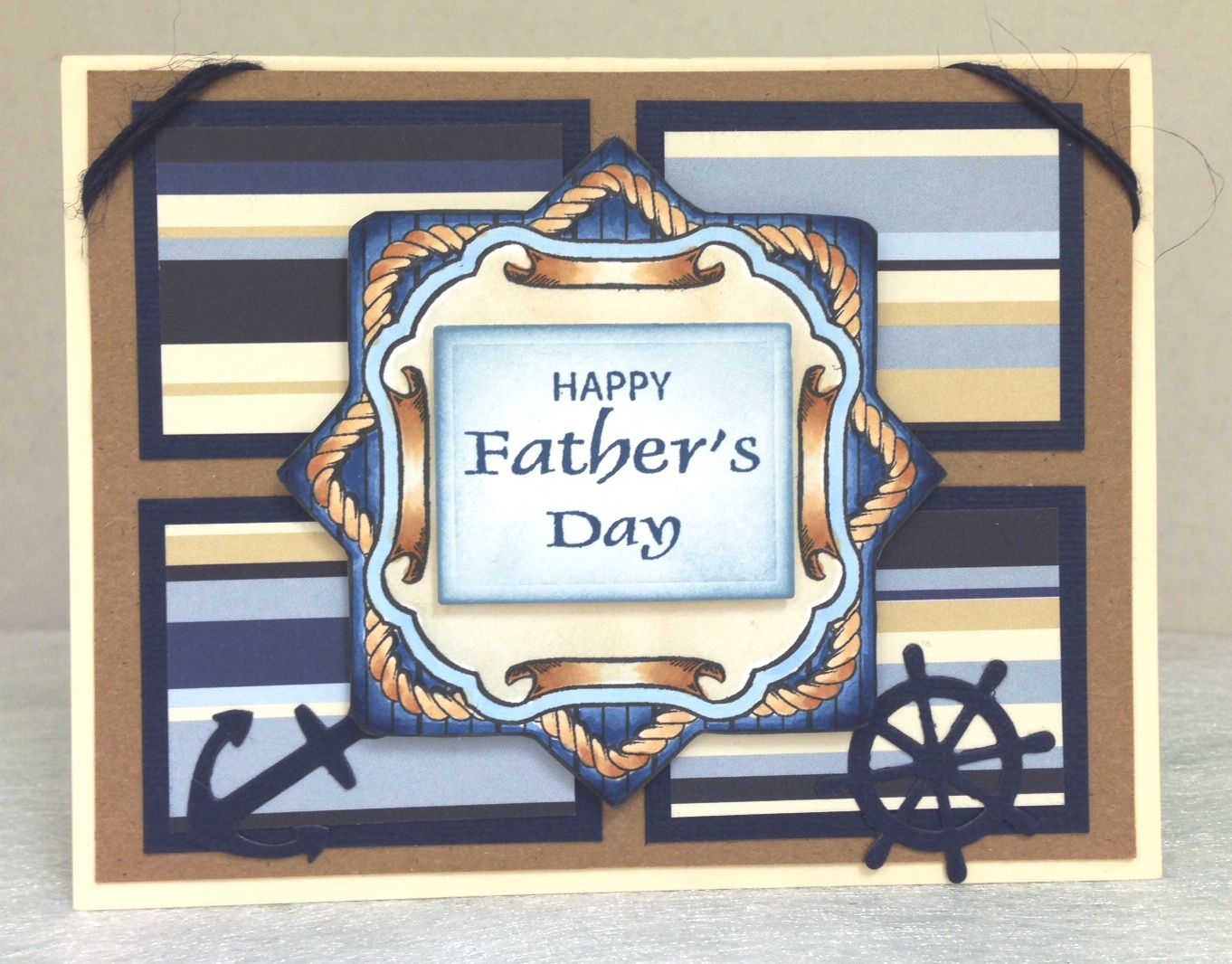 Memories of Time 6/1 Cathy’s Copic Nautical Father’s Day Card Class
