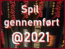 # Gennemførte spil @ 2021