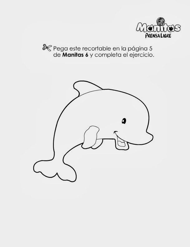 Imágenes de animales y frutas para colorear