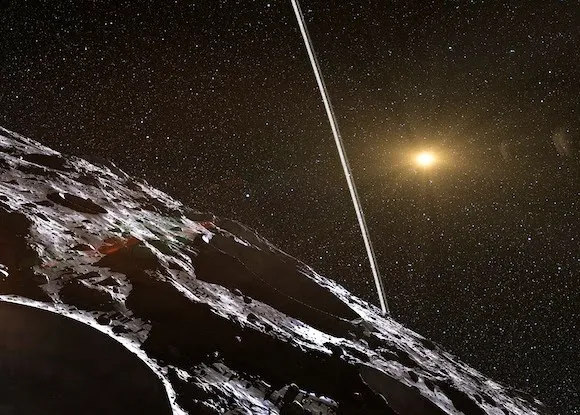 Astronom Temukan Asteroid Bercincin