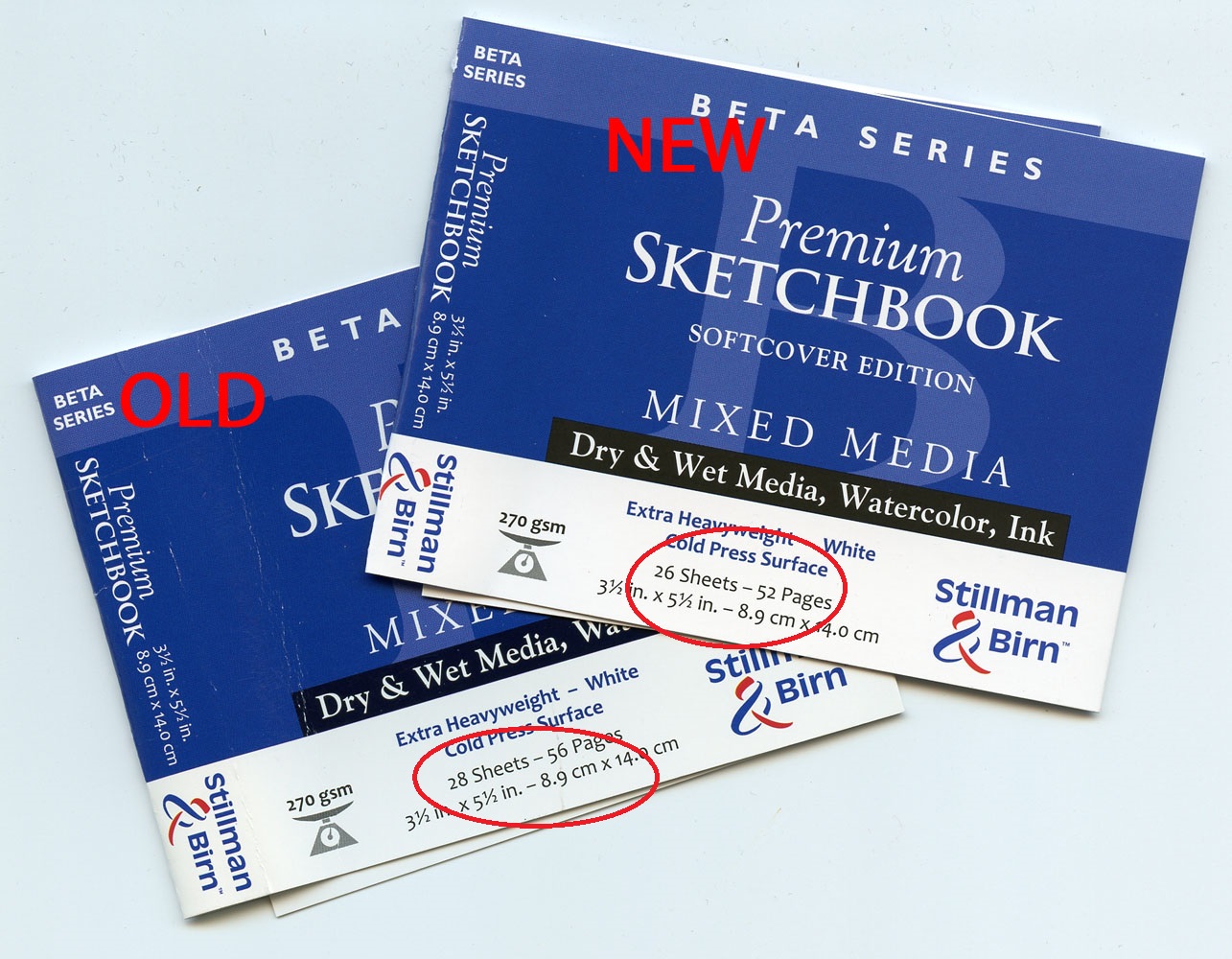 Stillman & Birn : Softcover Sketchbooks