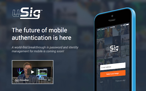 uSig用照片代替密碼，保障個資安全沒煩惱