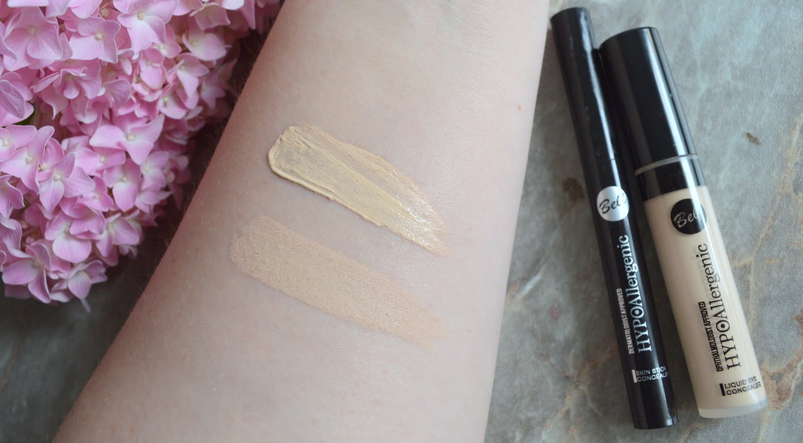 REVIEW: BELL HYPOALLERGENIC comparison STICK vs. concealer | IN