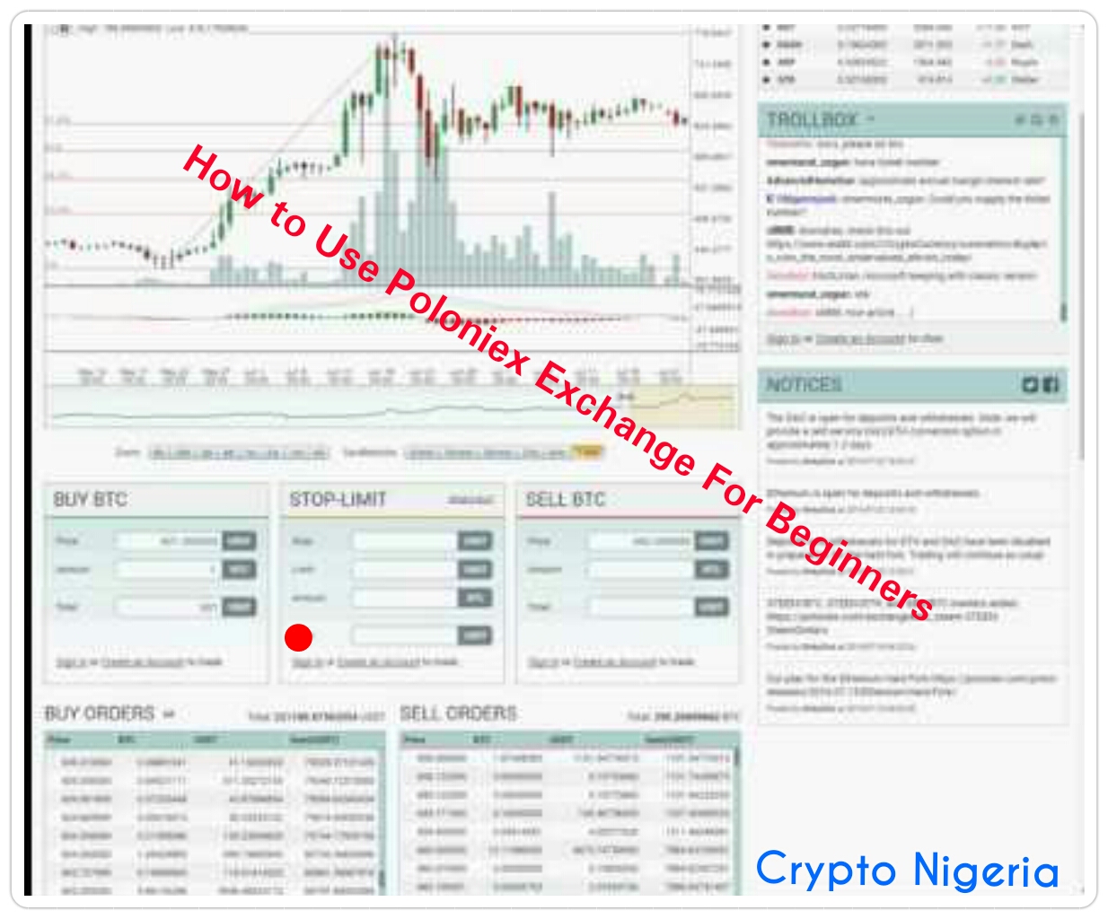 How to Use Poloniex Exchange For Beginners