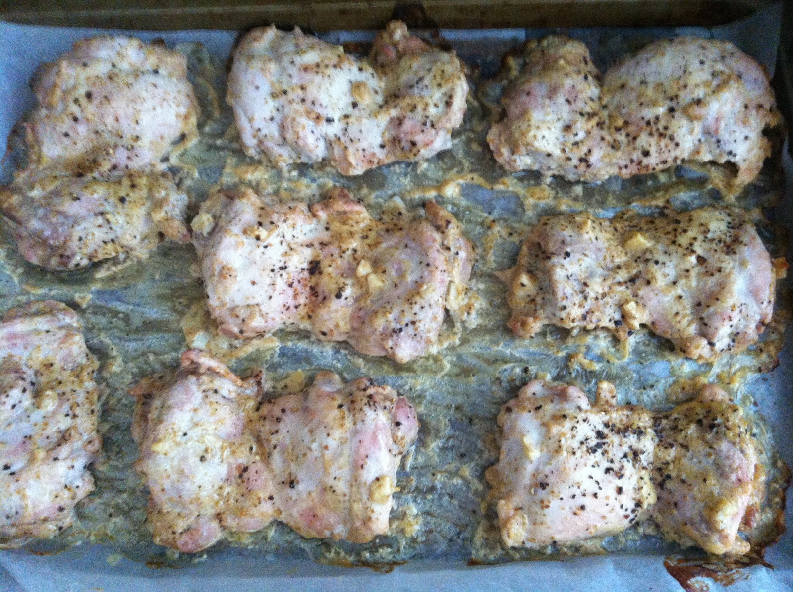 WWDH Tahini, cumin and buttermilk marinated chicken Laws of the Kitchen