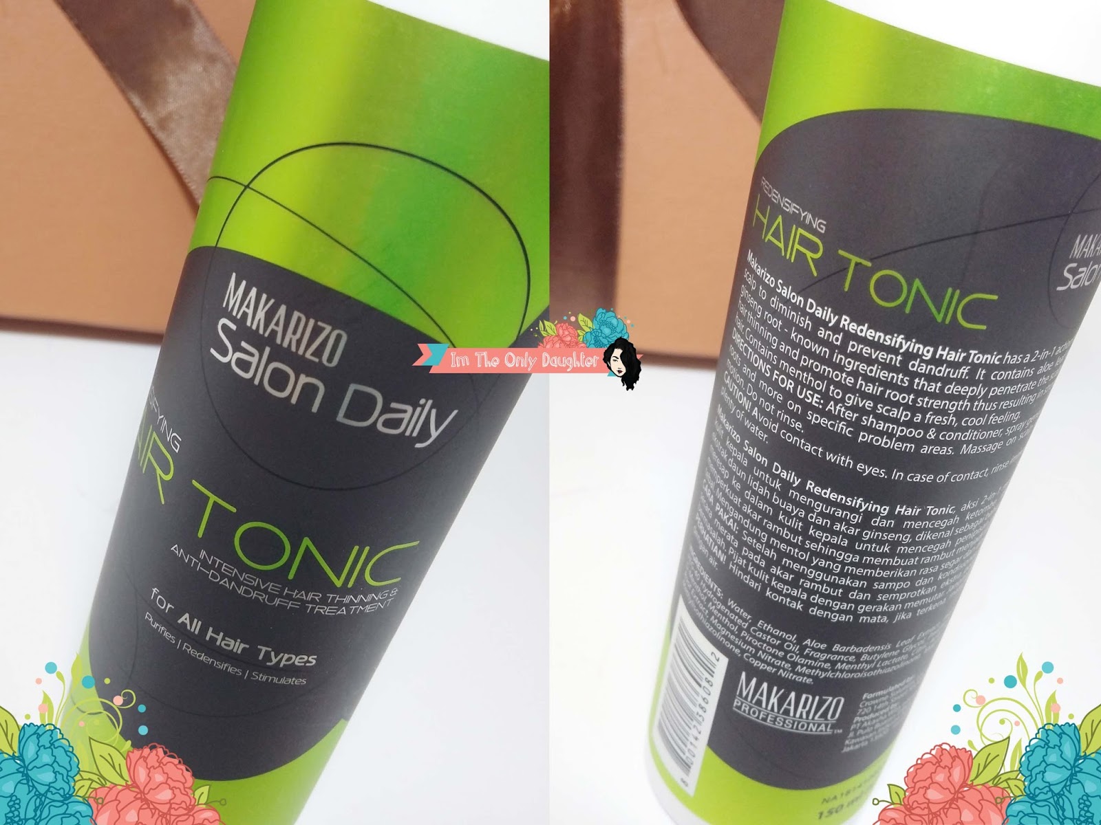 Makarizo Salon Daily Hair Tonic ROOSVANSIA Beauty and Lifestyle Blogger