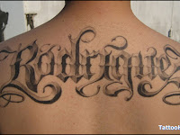 Tattoo Fonts Block Letters