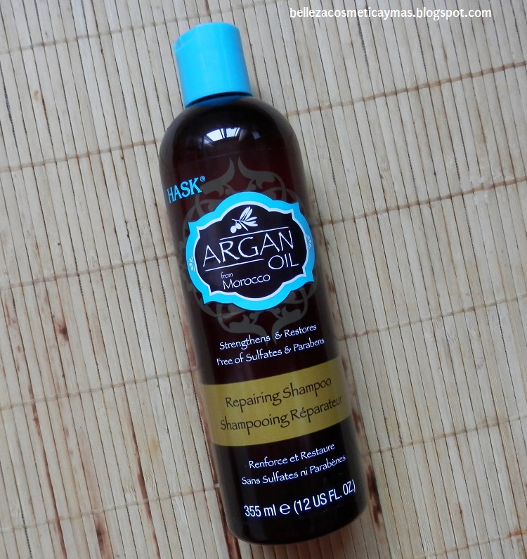 Opinión Hask Argan Oil of Morocco Champú Reparador Primark
