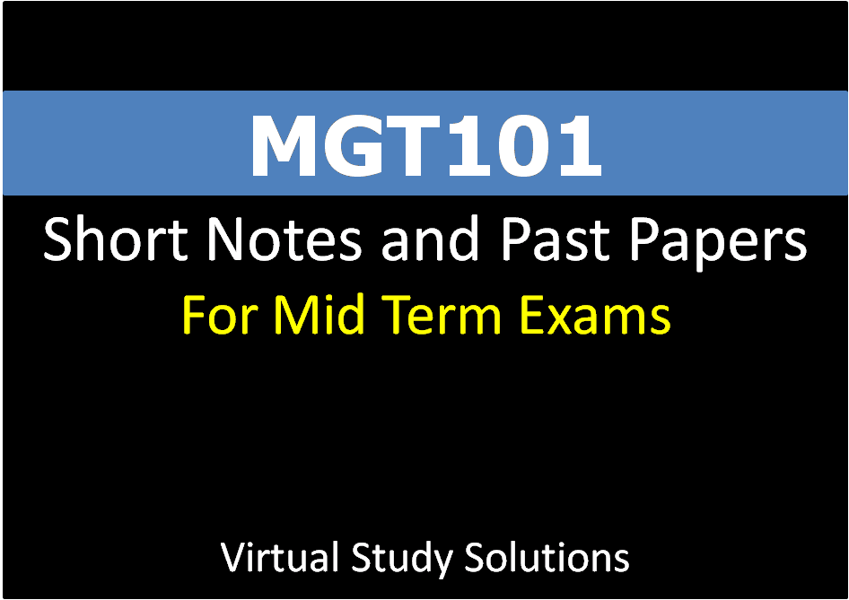 Mgt101 Handouts Pdf