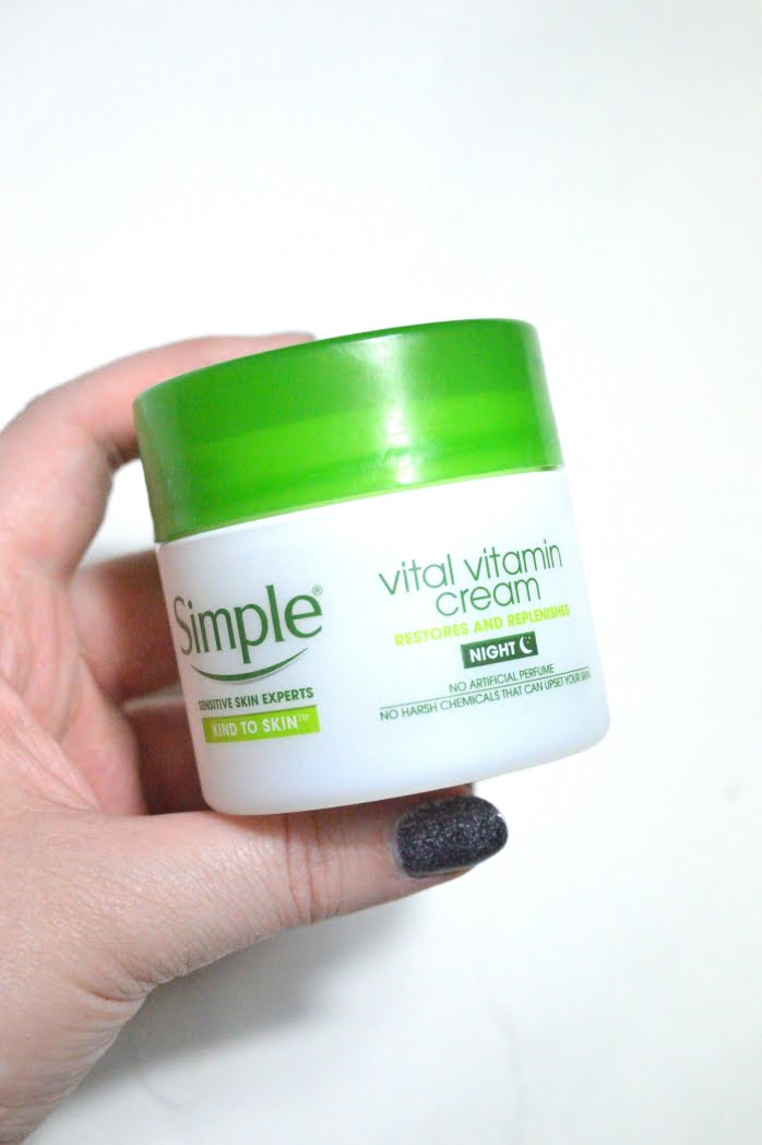 Canines and Cosmetics Blogtober 21 Simple Vital Vitamin Night Cream