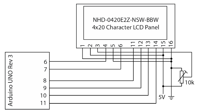 Parts Of Lcd Arduino