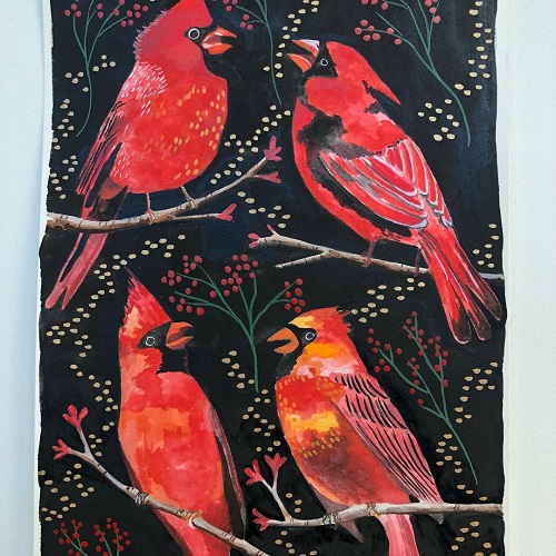 My Owl Barn Shelley Aldrich's Vibrant Watercolor Paintings