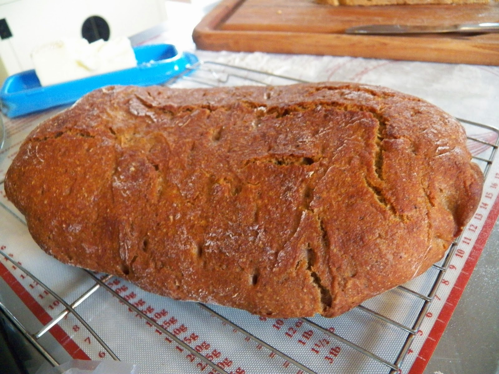 NoKnead Rye Bread Sid's Sea Palm Cooking