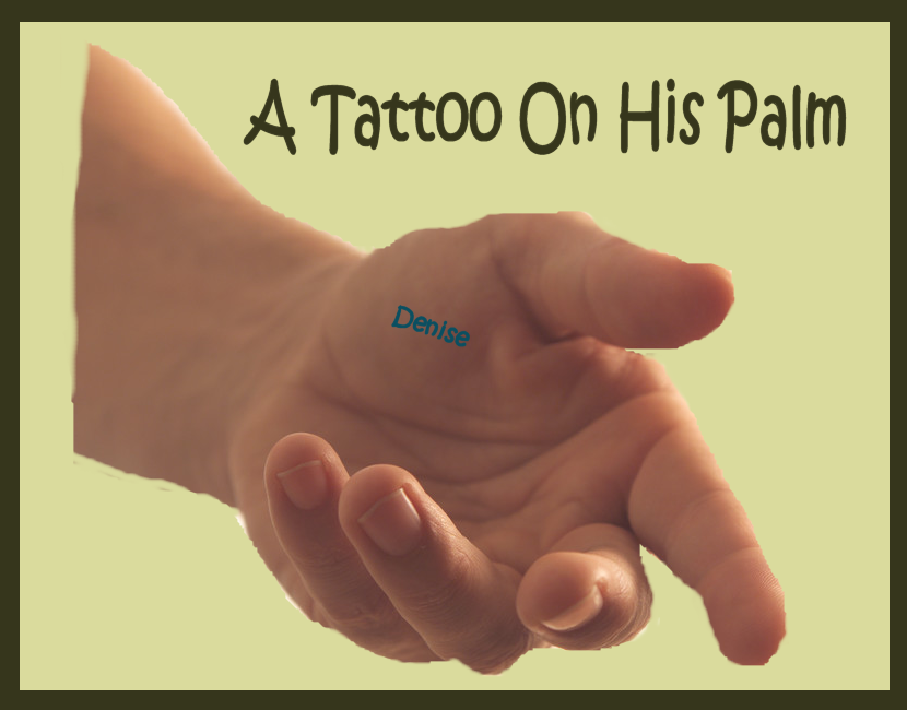 A Tattoo On His Palm