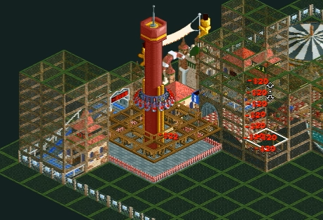 (스압주의) 롤러코스터 타이쿤 장인 - 킹무성