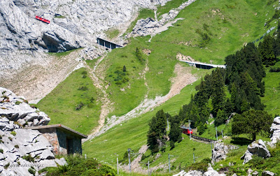 tren cremallera Pilatus