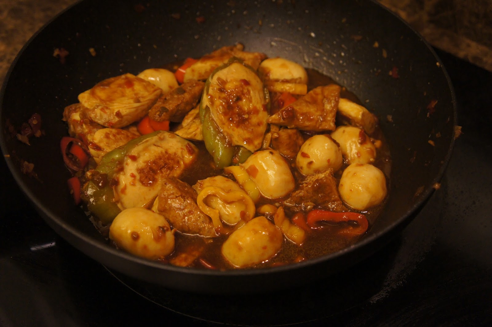 Say My Kitchen Claypot Yong Tau Foo in Spicy Bean Paste 沙煲釀豆腐