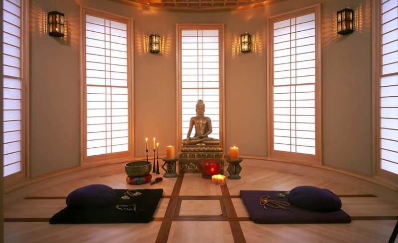 10 Serene Yoga or Meditation Room Ideas