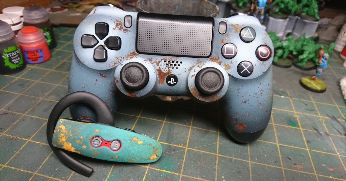 PS4 Controller/Headset mod/paint