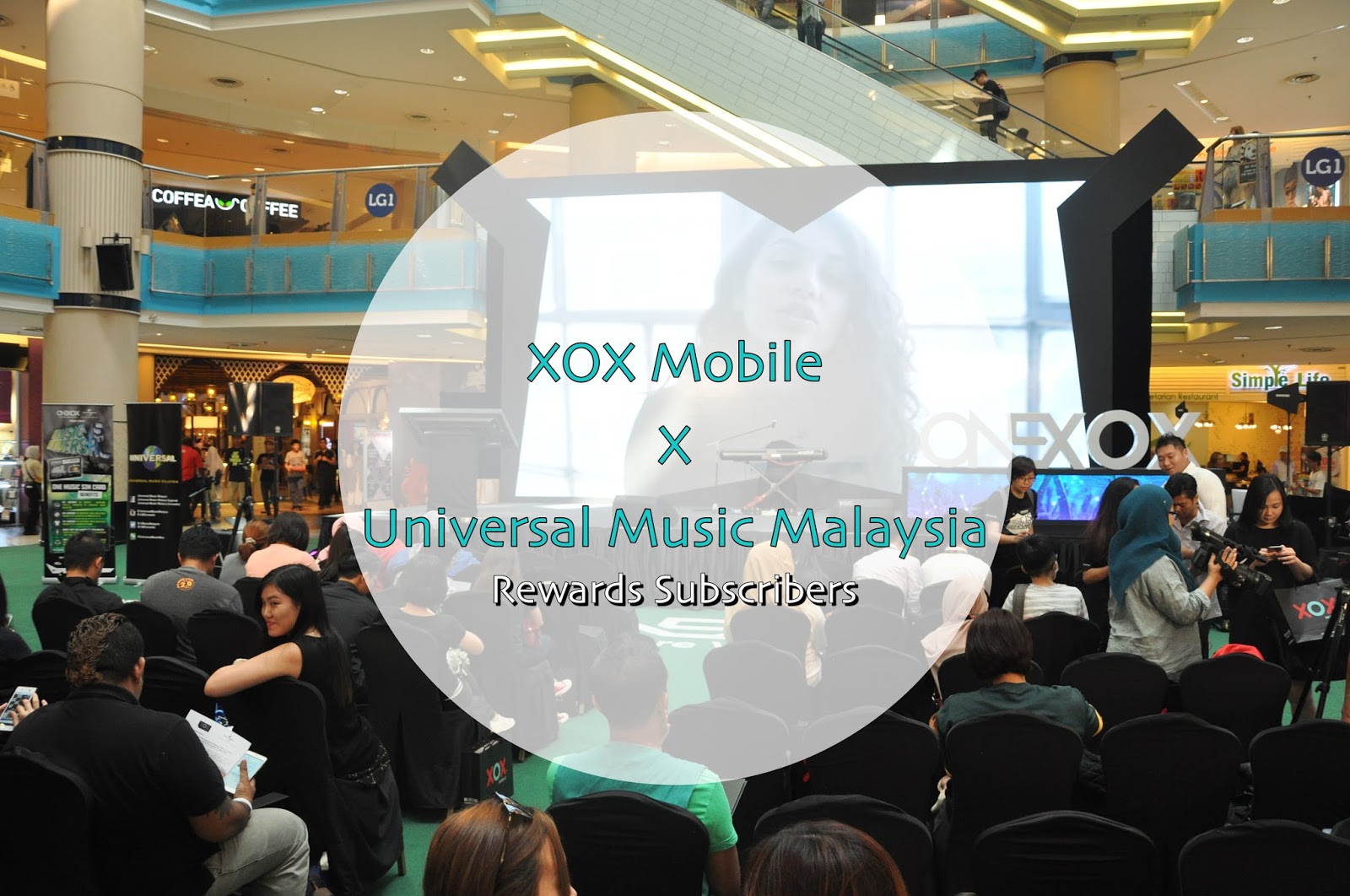 Sara Wanderlust XOX Mobile X Universal Music Malaysia Rewards
