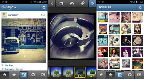 instagram now downloaded 5 million times in 6 days
