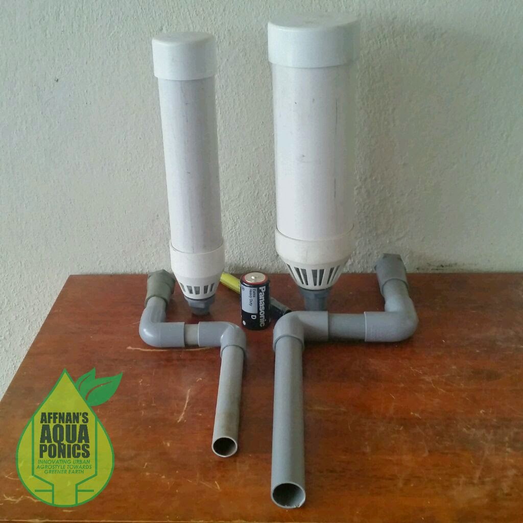 diy water pump in aquaponics system Potted Media Base Gutter Growbed