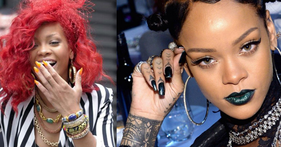 1. Rihanna's Best Nail Art Looks on Tumblr - wide 5