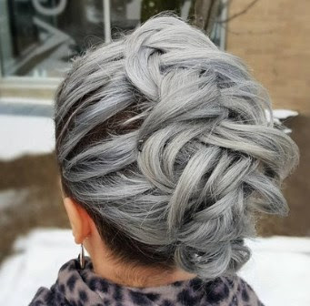 Corak Warna Abu-abu Plait Corak Warna Abu-abu Plait