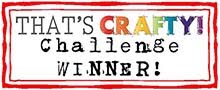 Winner at That's Crafty July 17