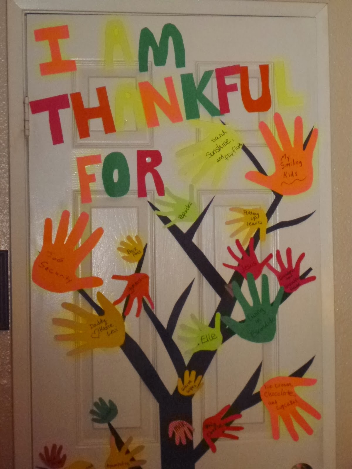 Thankful Tree Example