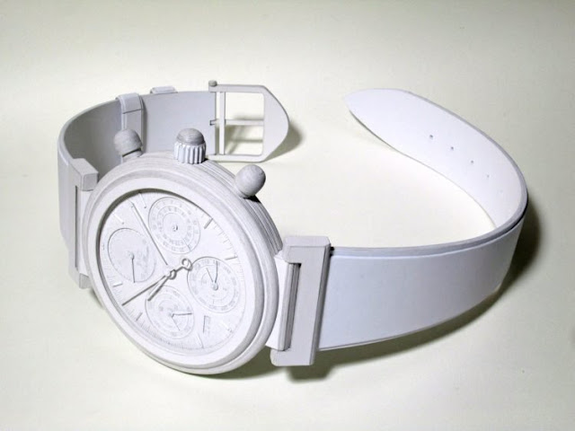 Sugoii, Seniman Jepang Bisa Membuat Jam Tangan dari Kertas!