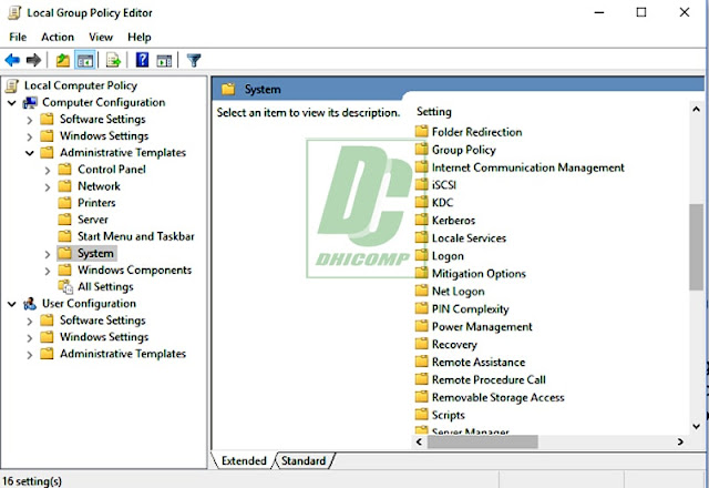 Group Policy Editor2-Dhicomp