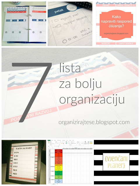 7 lista za bolju organizaciju