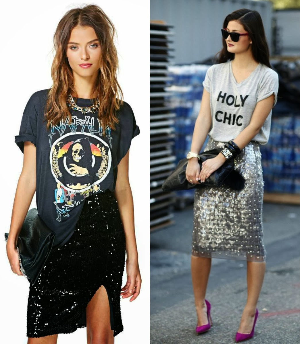 long t shirt skirt
