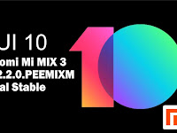 Download ROM Xiaomi Mi MIX 3 MIUI V10.2.2.0.PEEMIXM Global Stable