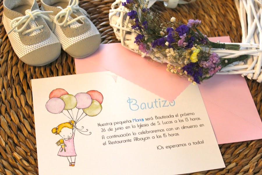 invitaciones para bautizo