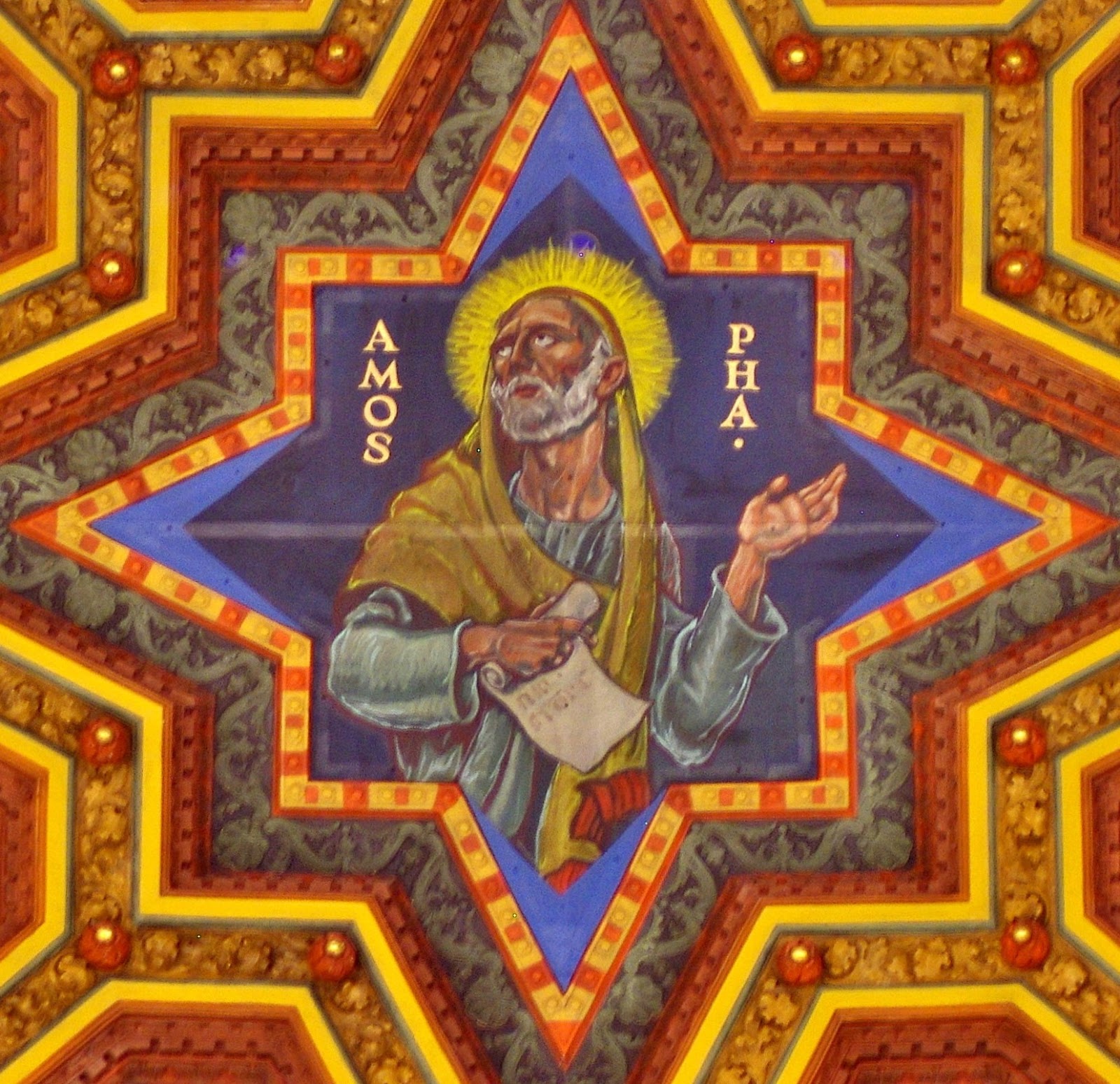 St. Amos the Prophet Tough Words to Read Through