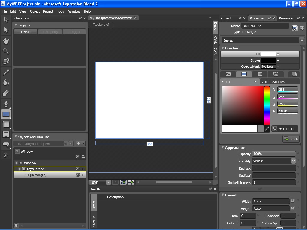 Amazing Transparent Window [WPF]