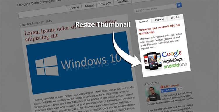 Resize First Image Post Blogger Tanpa Javascript Resize First Image Post Blogger Tanpa Javascript