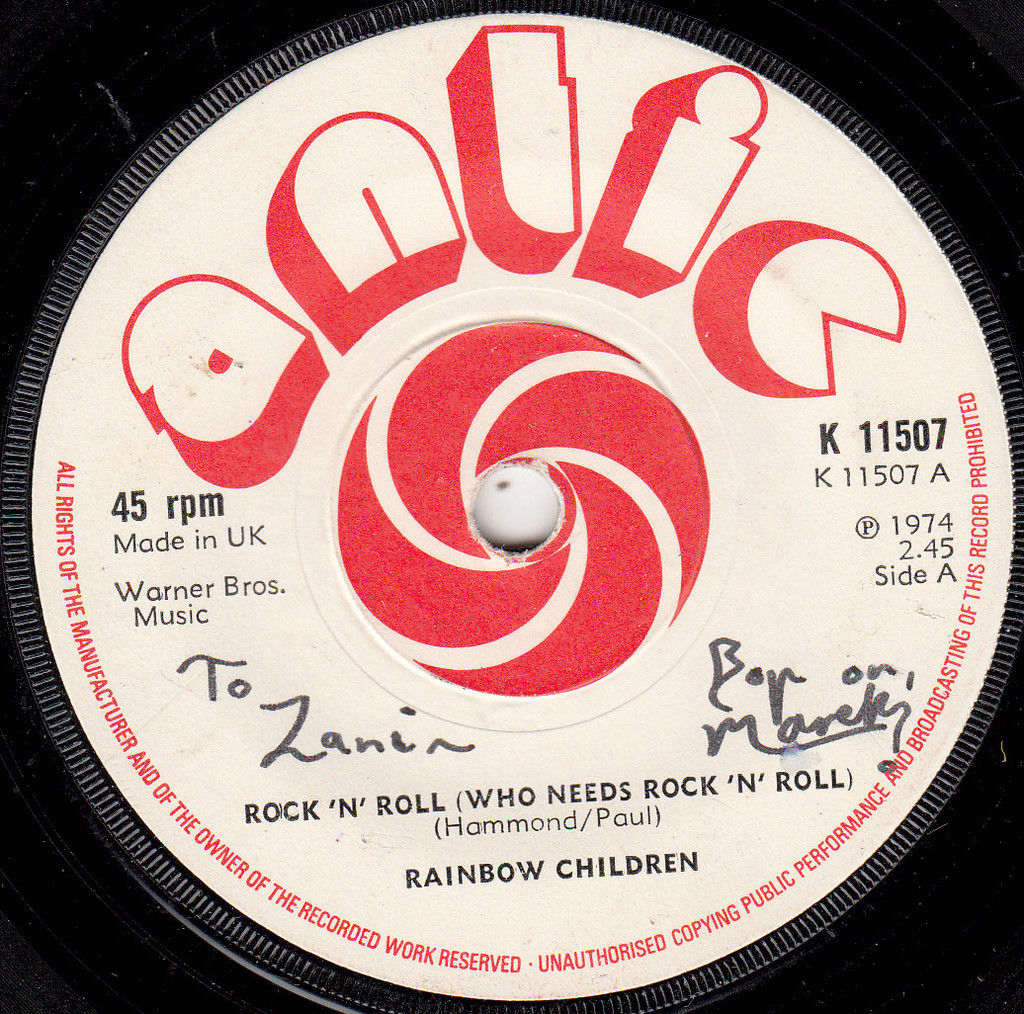 Left and to the Back Rainbow Children Rock 'n' Roll (Who Needs Rock