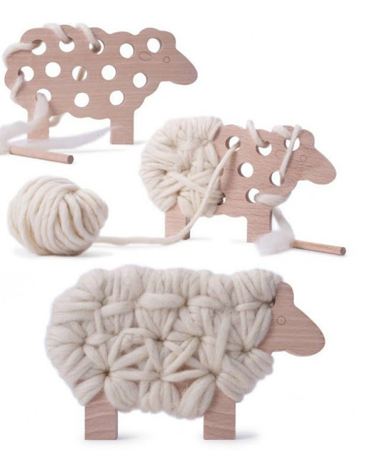 Sheep wool Toy for kids