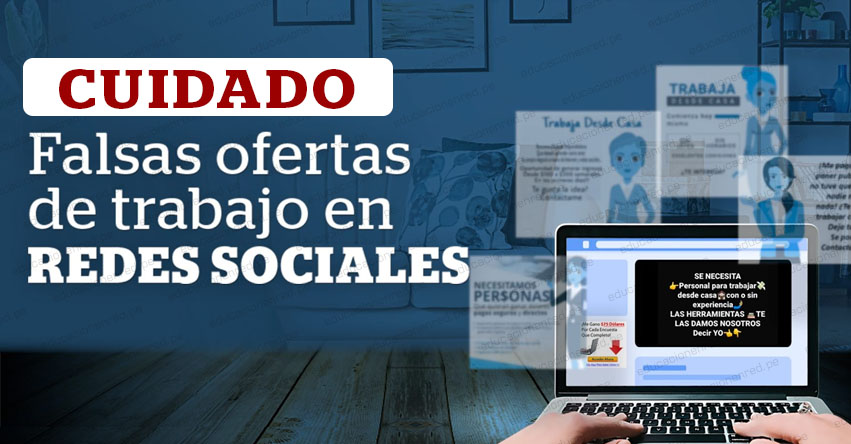 Recomendaciones para evitar ser víctima de estafas al buscar trabajo en internet Recomendaciones para evitar ser víctima de estafas al buscar trabajo en internet