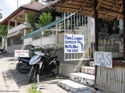 Pron laundry in Lamai