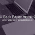 CCSU Back Paper Admit Card 2018 | CCS University Improvement Exam Date